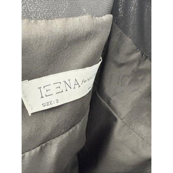 Mac Duggal Size 2 Black Bubble Gathered Taffeta Corset Cocktail Mini Dress - Picture 7 of 7